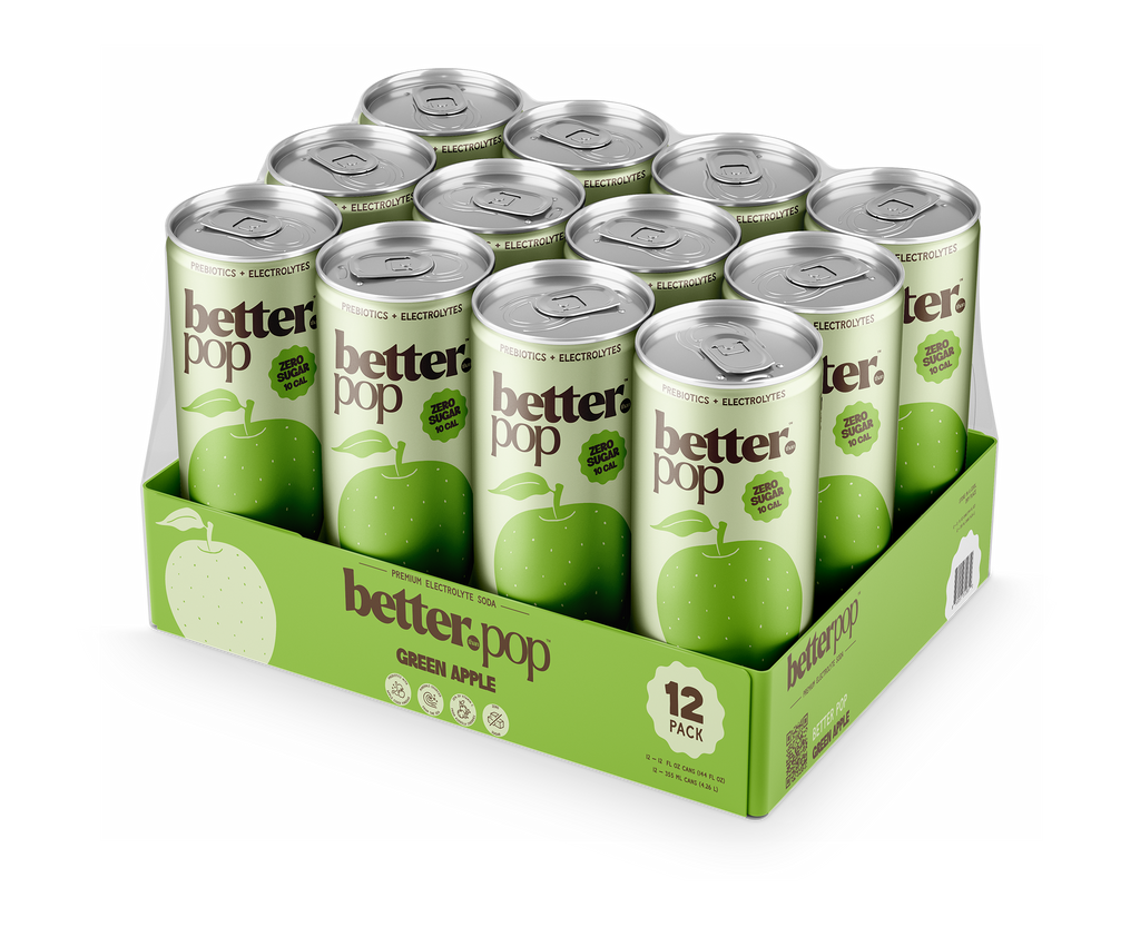 Electrolyte + Prebiotic Soda - Green Apple