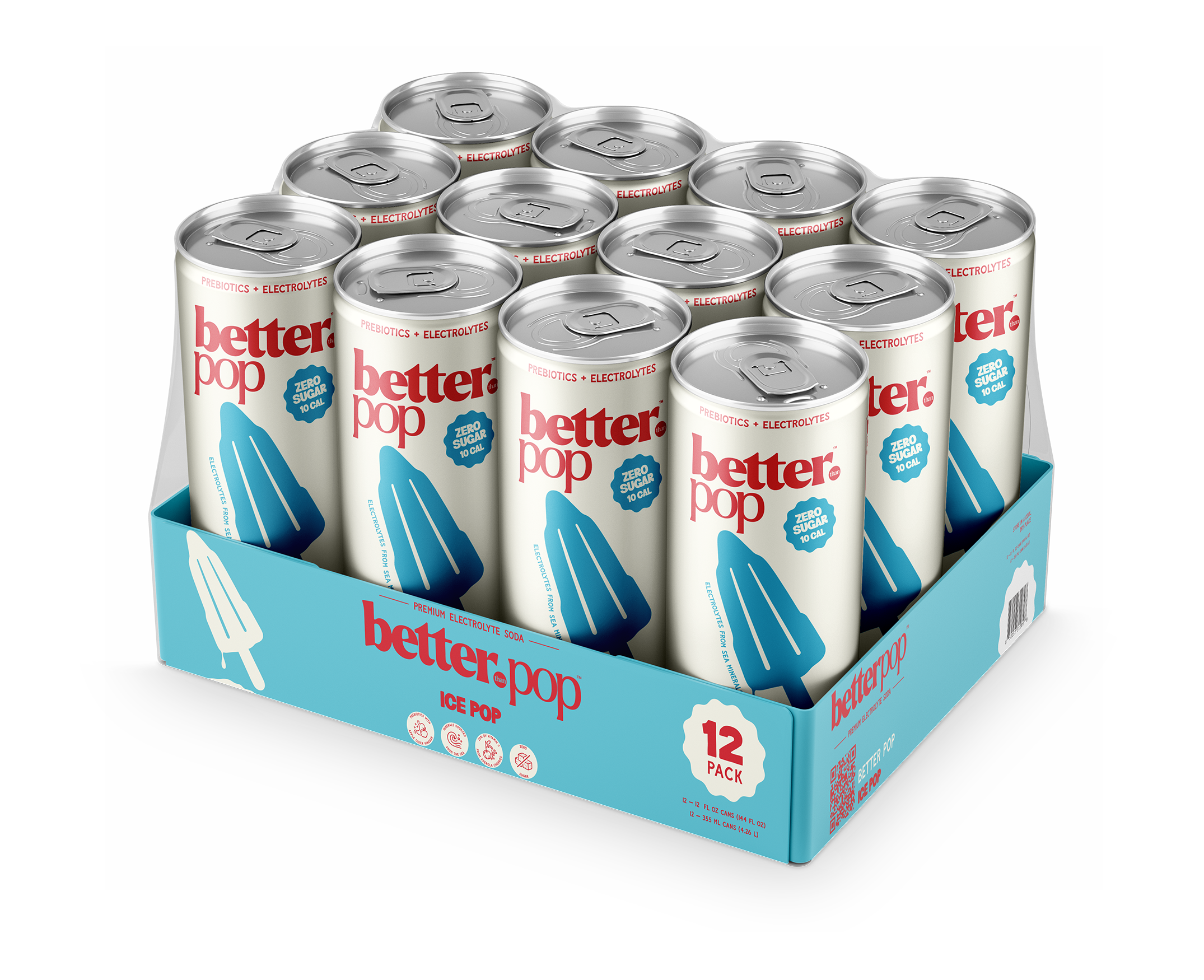 Electrolyte + Prebiotic Soda - Ice Pop
