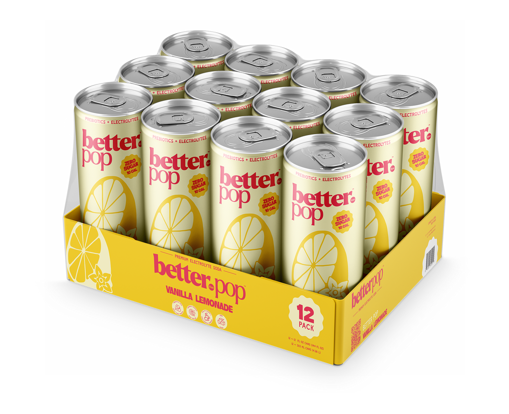 Electrolyte + Prebiotic Soda - Vanilla Lemonade