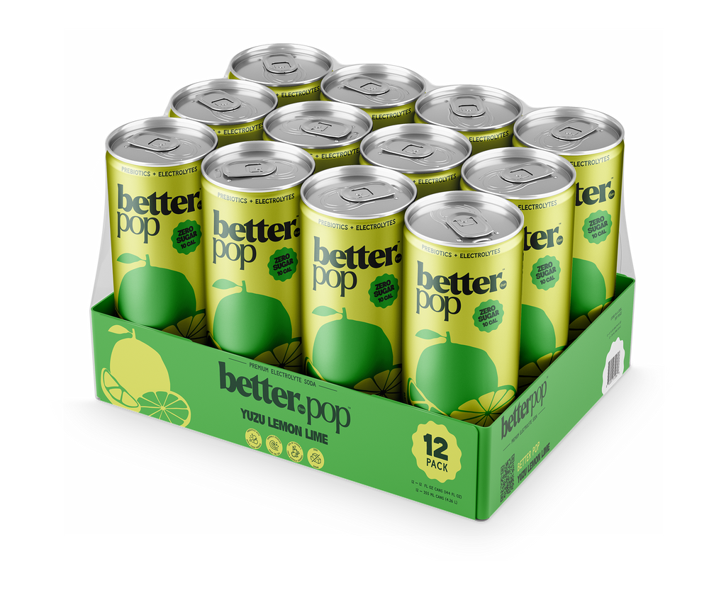 Electrolyte + Prebiotic Soda - Yuzu Lemon Lime
