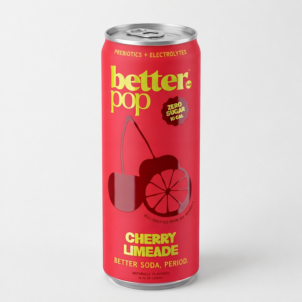 Electrolyte + Prebiotic Soda - Cherry Limeade