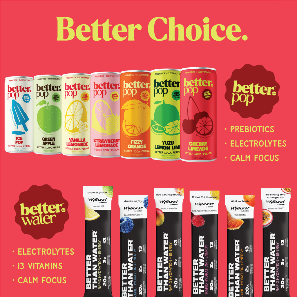 Electrolyte + Prebiotic Soda - Cherry Limeade