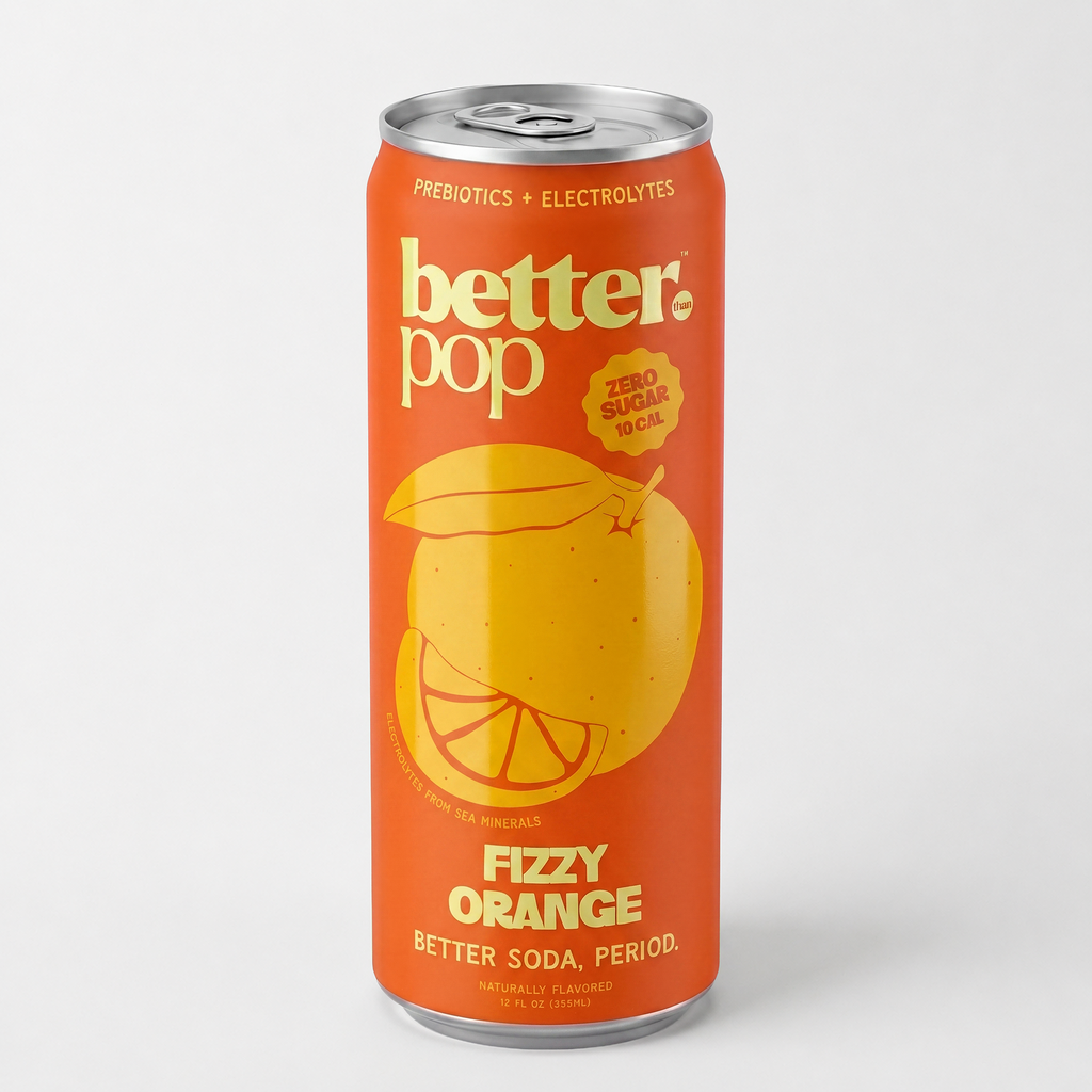 Electrolyte + Prebiotic Soda - Fizzy Orange