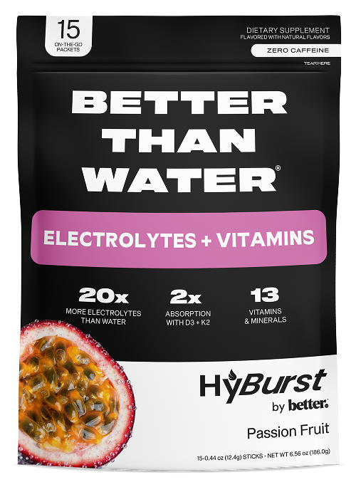 Passion Fruit: Electrolyte + Vitamin Supplement Powder Multipacks