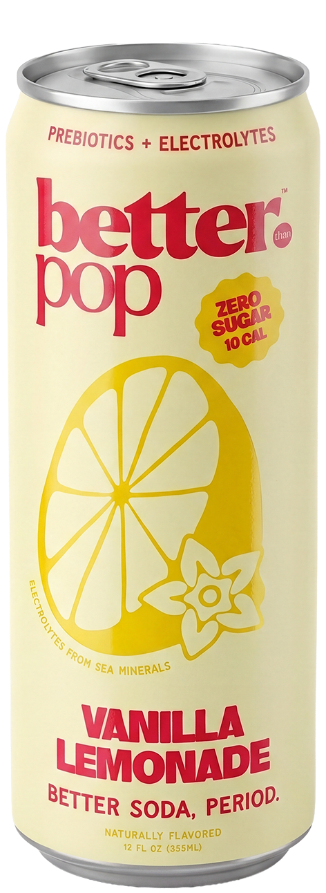 Electrolyte + Prebiotic Soda - Vanilla Lemonade