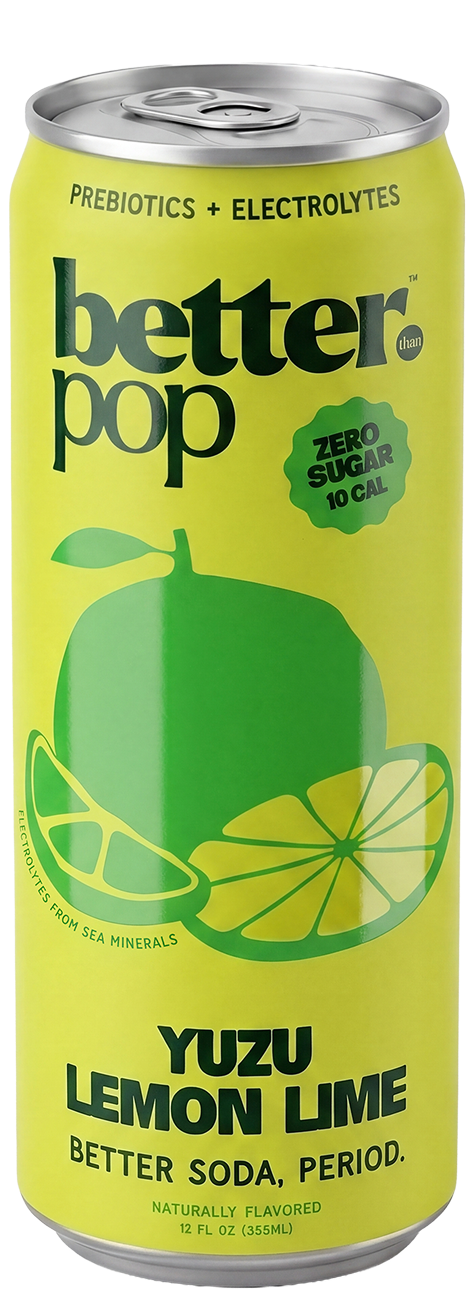 Electrolyte + Prebiotic Soda - Yuzu Lemon Lime