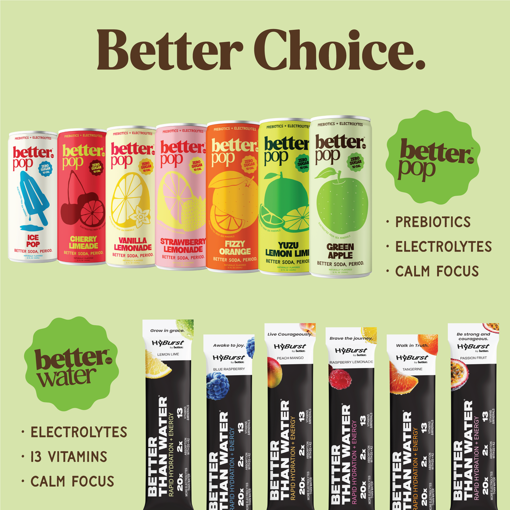 Electrolyte + Prebiotic Soda - Green Apple