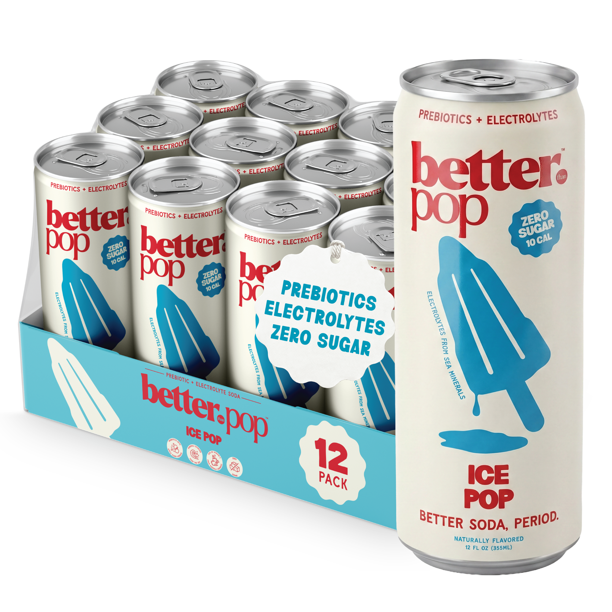 Electrolyte + Prebiotic Soda - Ice Pop
