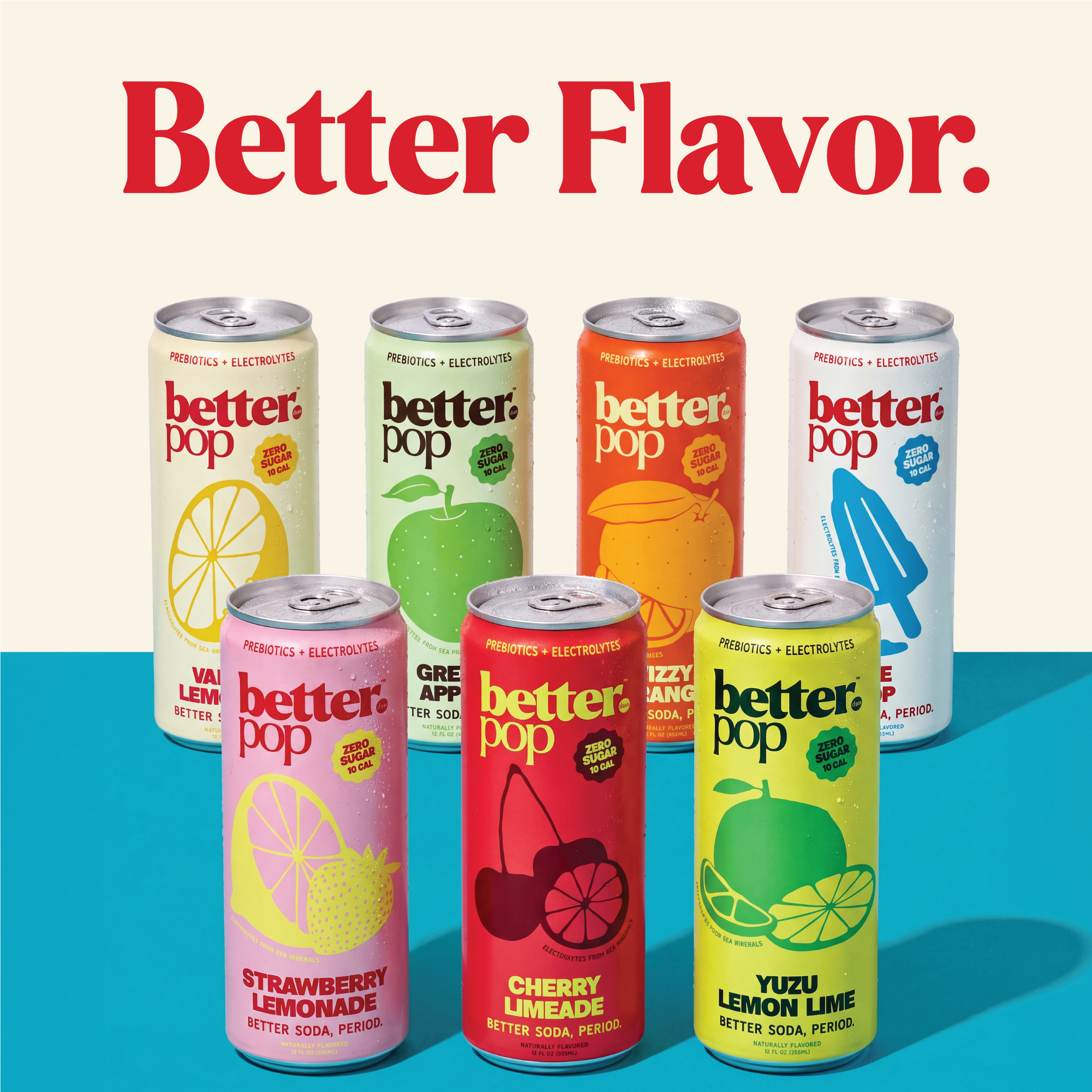 Electrolyte + Prebiotic Soda - Ice Pop