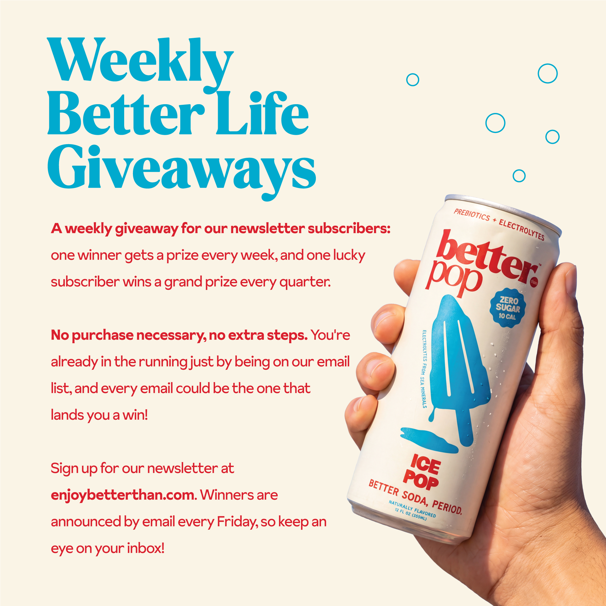Electrolyte + Prebiotic Soda - Ice Pop