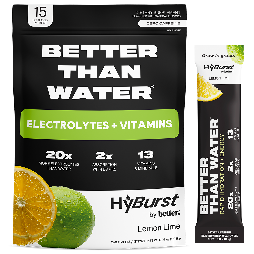 Lemon Lime : Electrolyte + Vitamin Supplement Powder