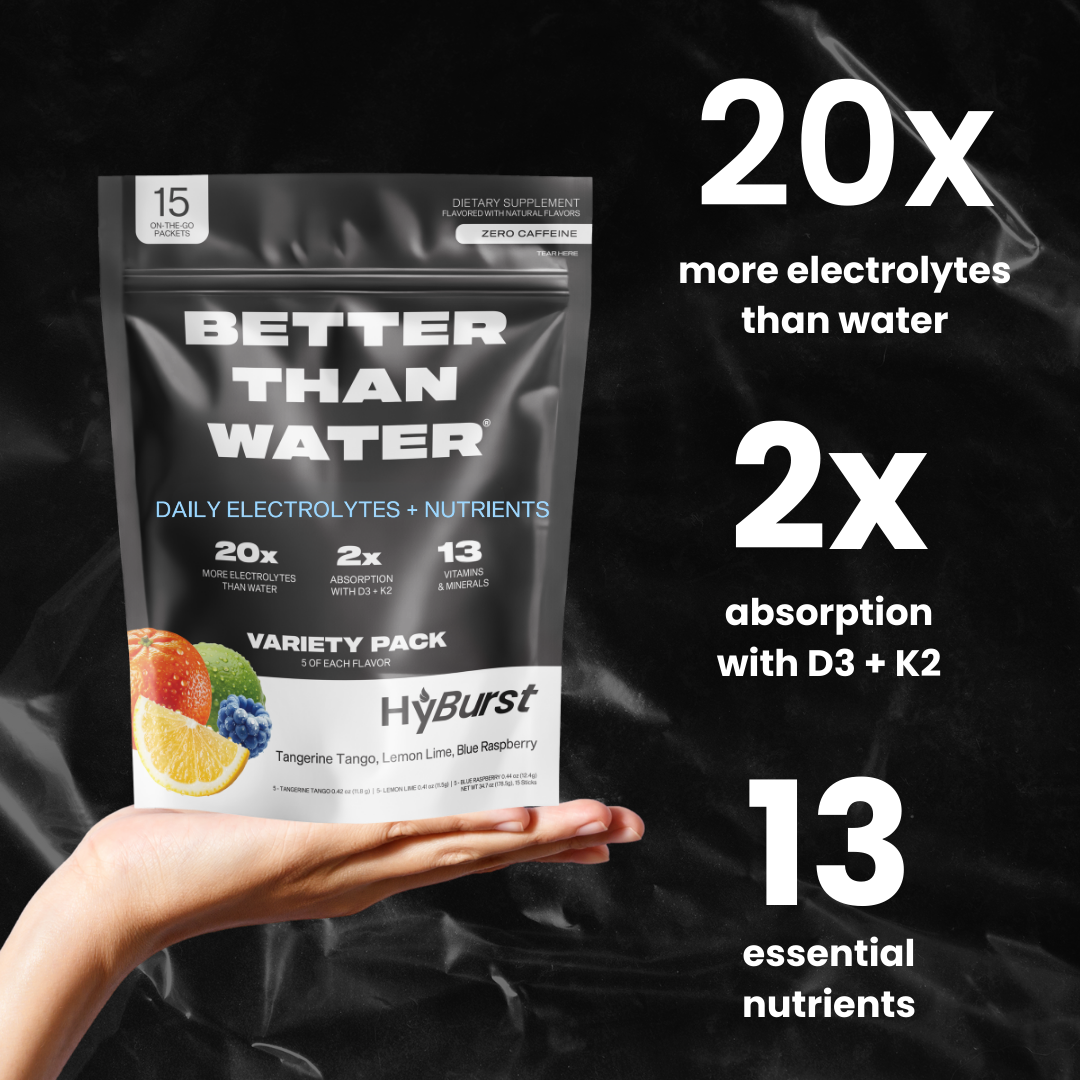 Citrus Energy Variety Pack: Electrolyte + Vitamin Supplement Powder