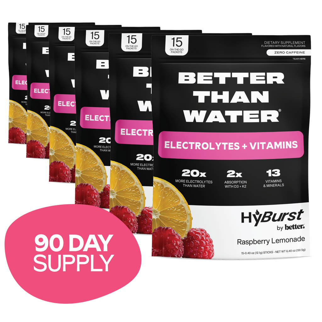 Raspberry Lemonade: Electrolyte + Vitamin Supplement Powder Multipacks