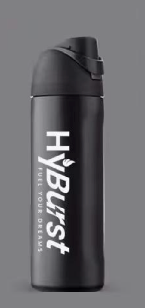 Black HyBurst Water Bottle