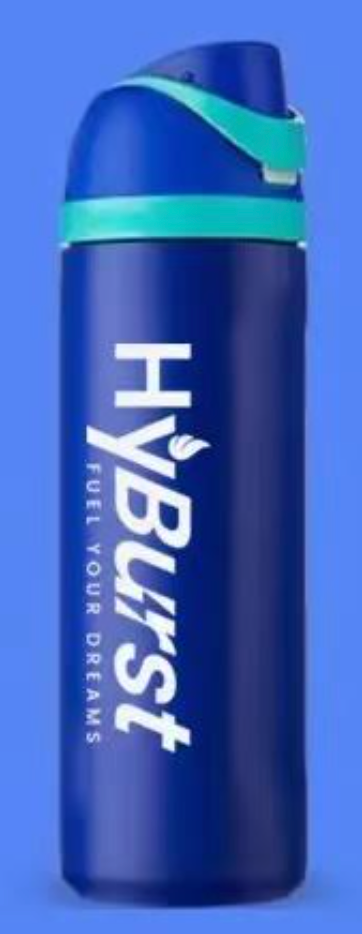 Blue HyBurst Water Bottle