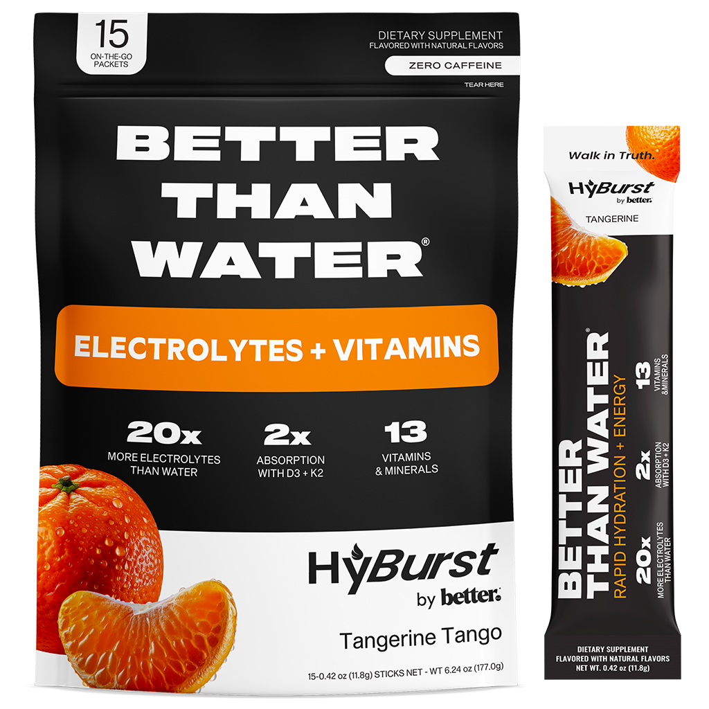 Tangerine Tango: Electrolyte + Vitamin Supplement Powder