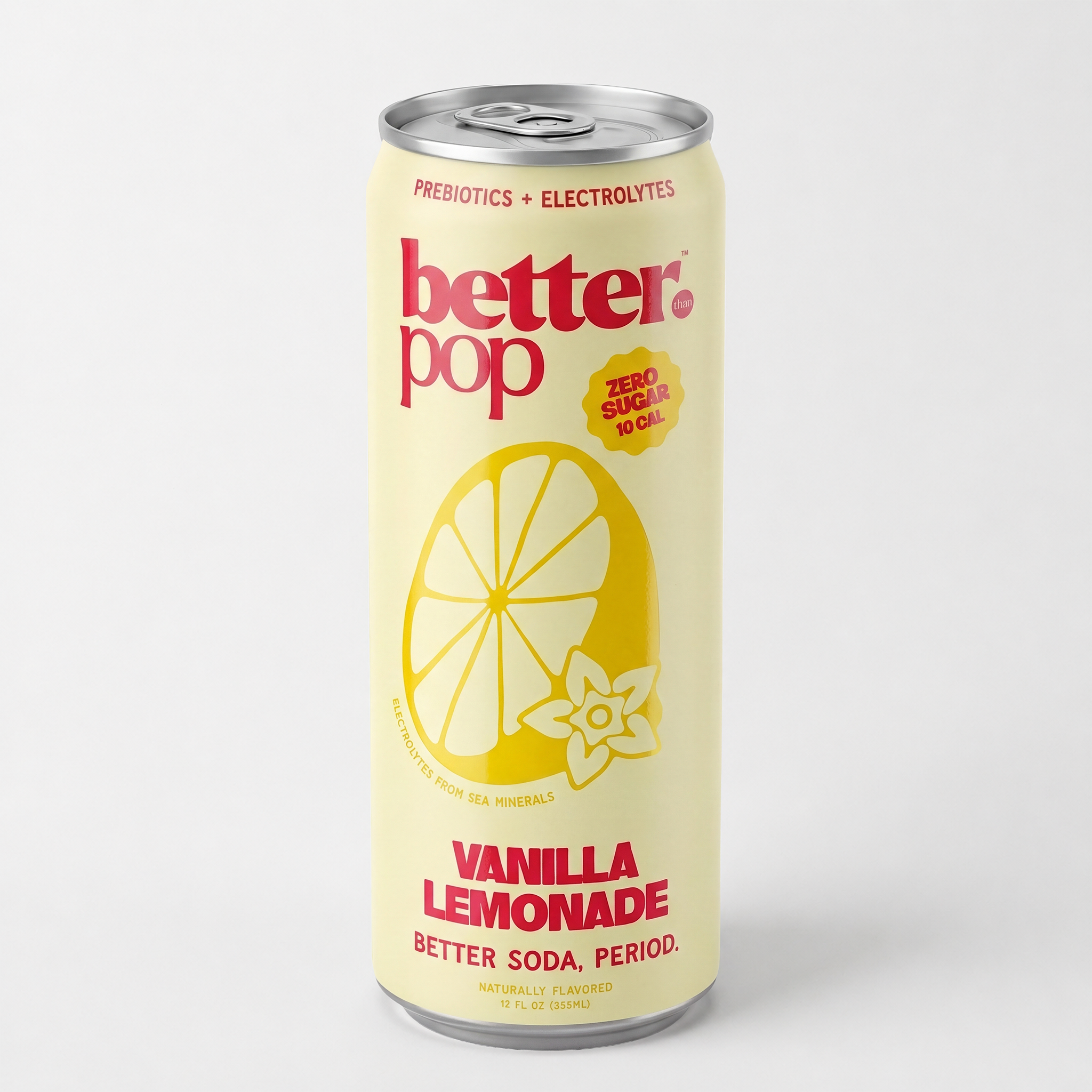 Electrolyte + Prebiotic Soda - Vanilla Lemonade