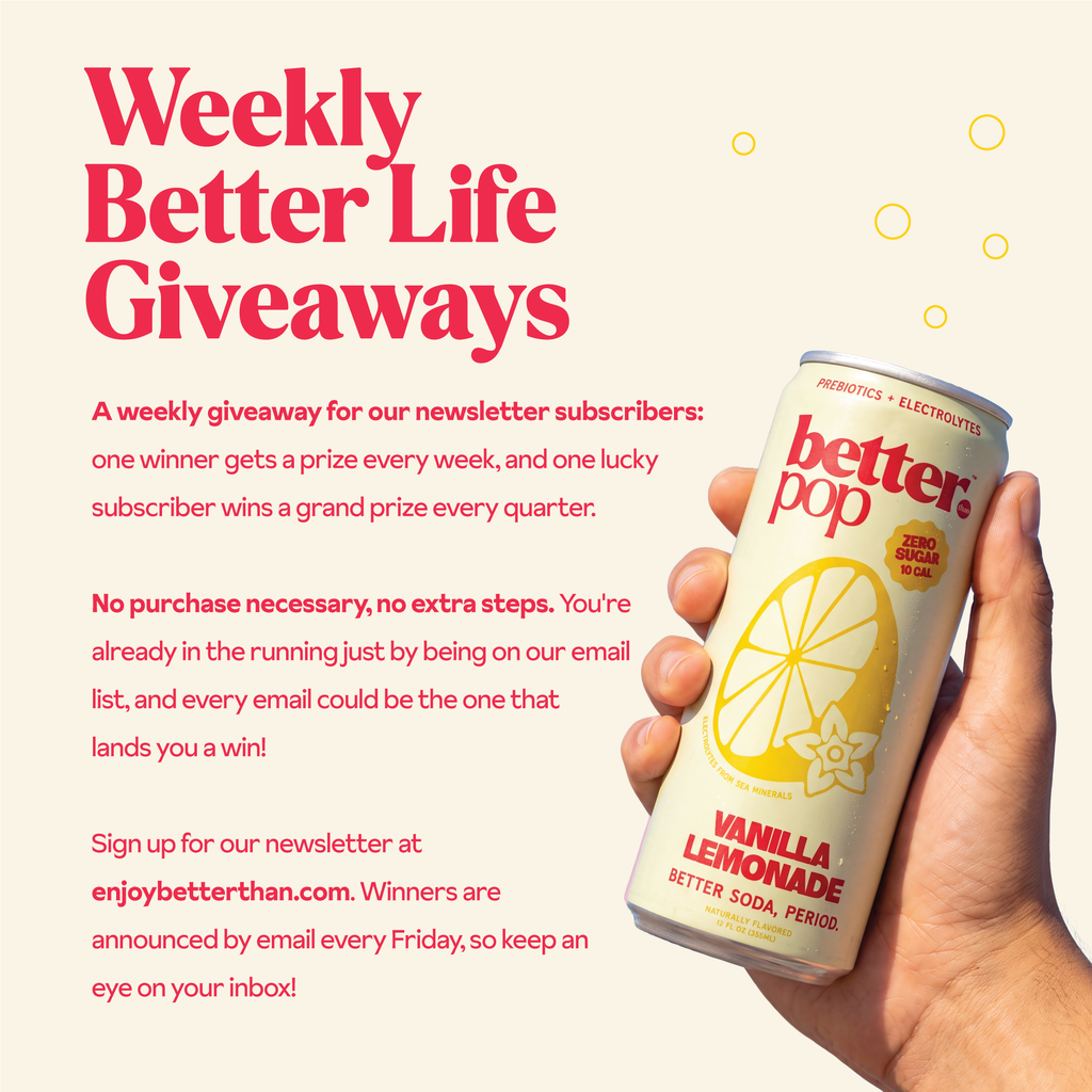 Electrolyte + Prebiotic Soda - Vanilla Lemonade
