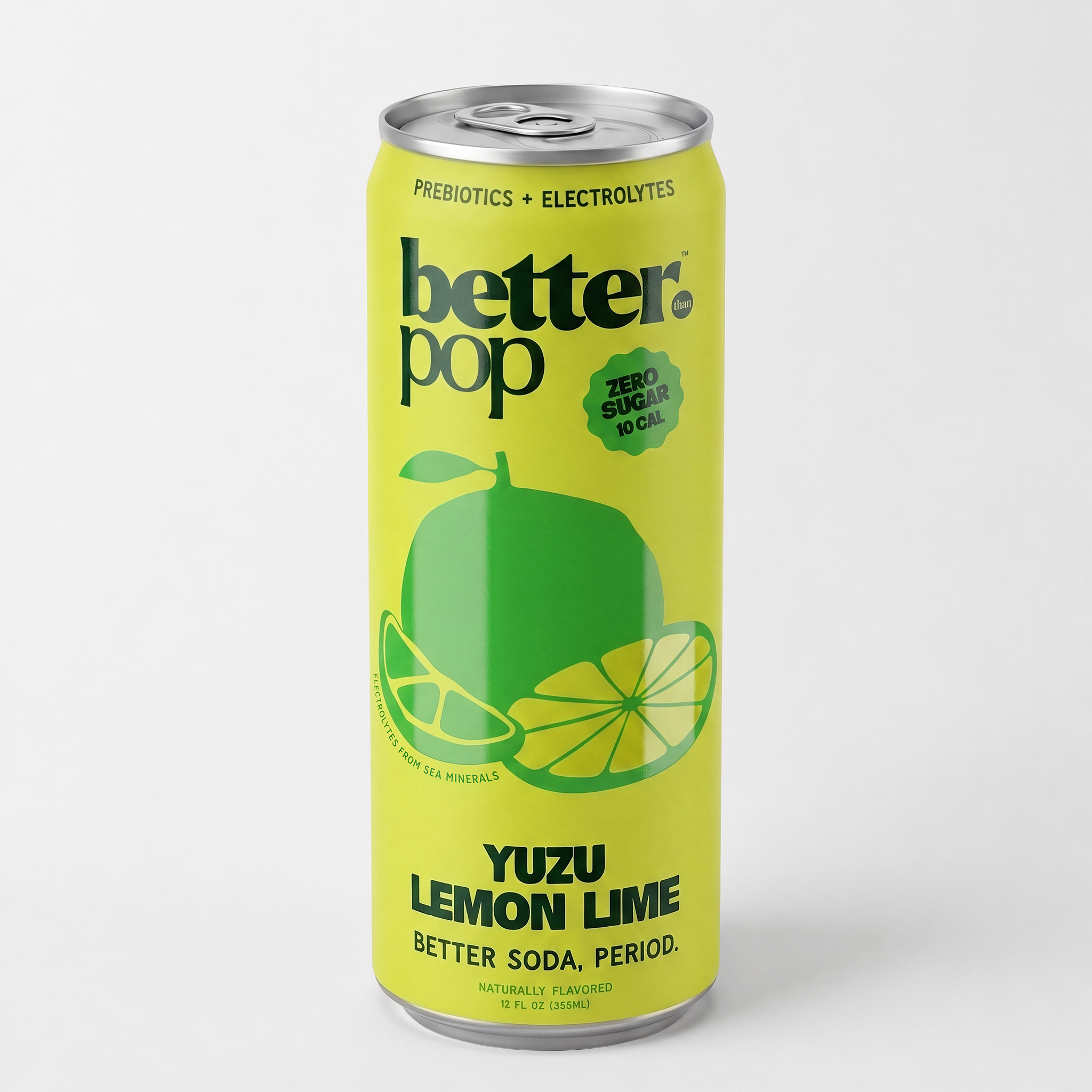 Electrolyte + Prebiotic Soda - Yuzu Lemon Lime