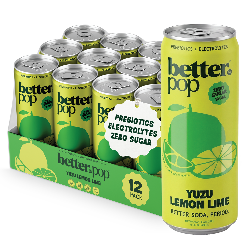 Electrolyte + Prebiotic Soda - Yuzu Lemon Lime