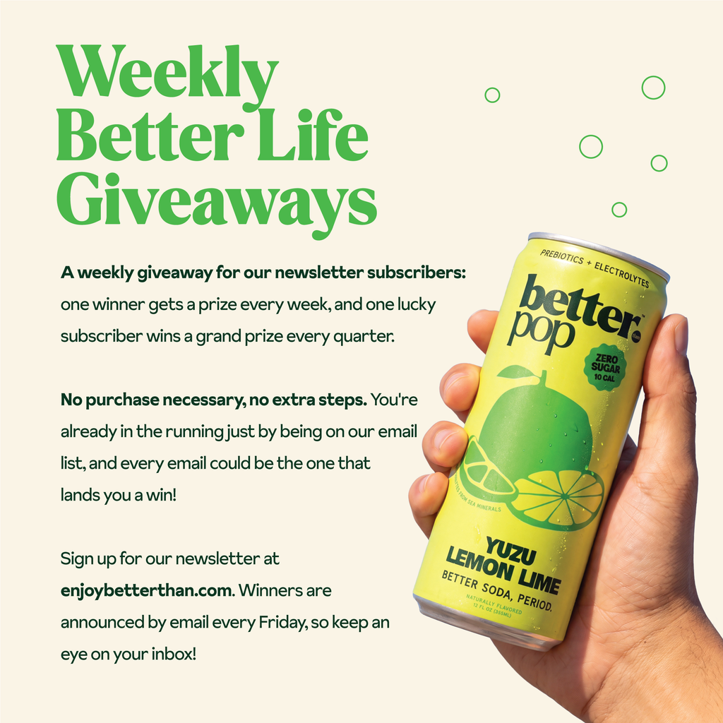 Electrolyte + Prebiotic Soda - Yuzu Lemon Lime