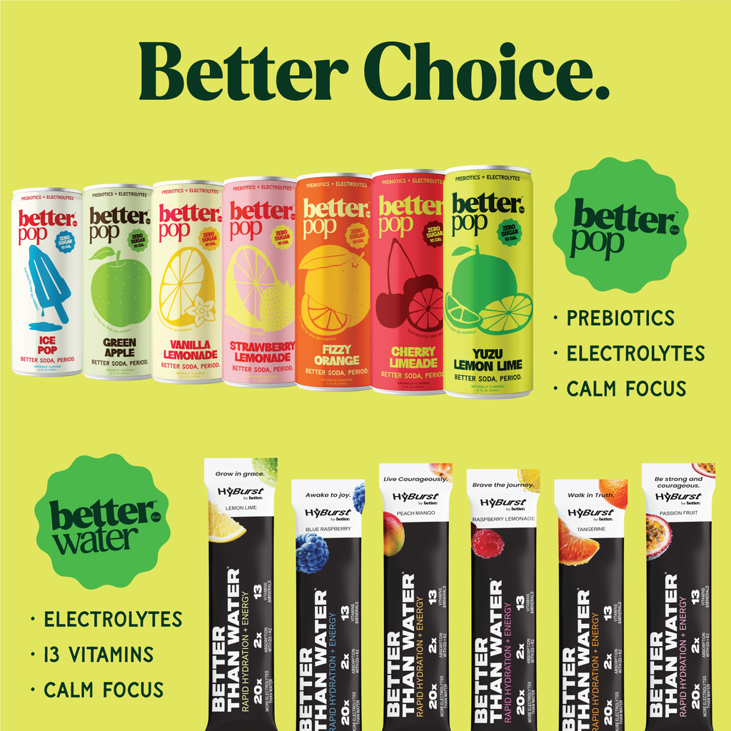 Electrolyte + Prebiotic Soda - Yuzu Lemon Lime