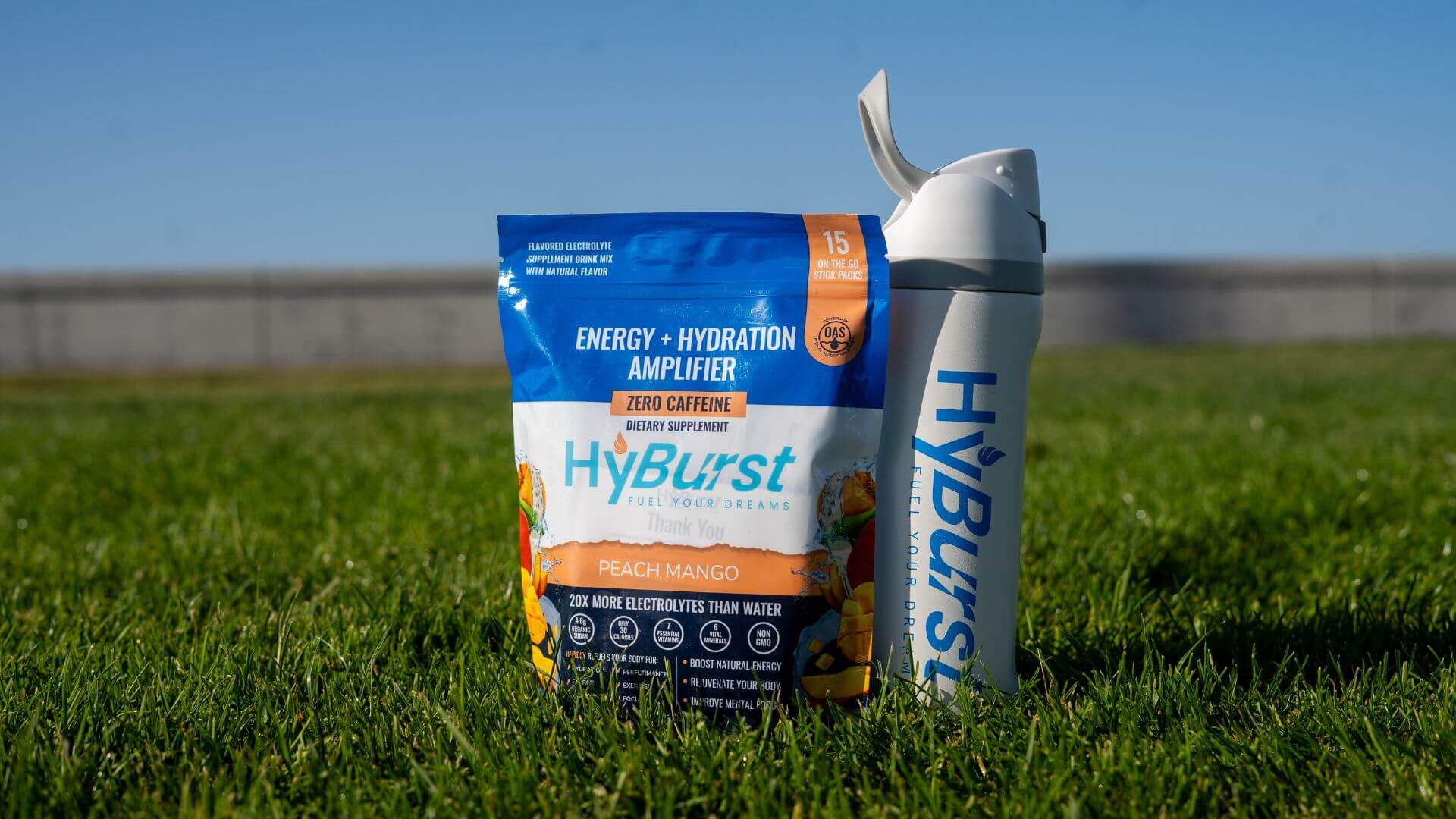 HyBurst Power Pack | 45-Day Supply + Water Bottle